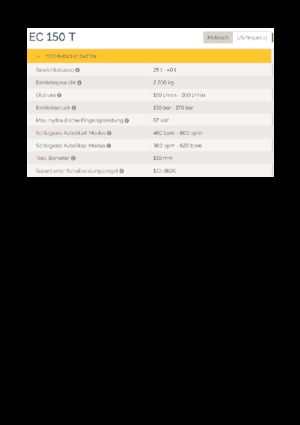 Martelli demolitori idraulici Epiroc EC 150 T