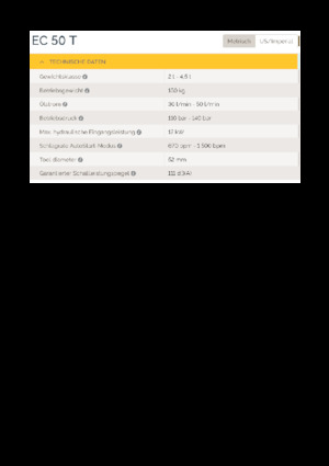 Martelli demolitori idraulici Epiroc EC 50 T