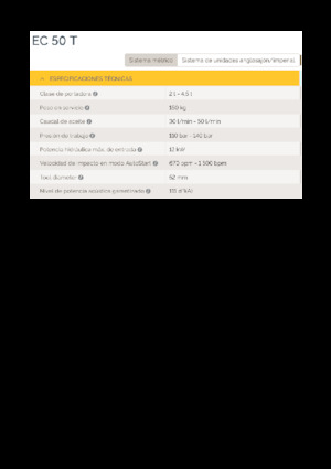 Martelli demolitori idraulici Epiroc EC 50 T