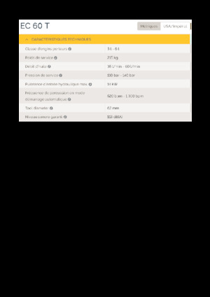 Martelli demolitori idraulici Epiroc EC 60 T