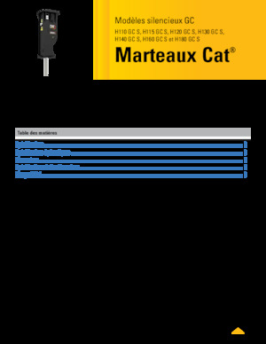 Martelli demolitori idraulici Caterpillar H140GC S 