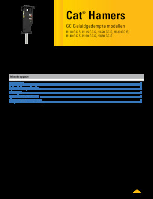 Martelli demolitori idraulici Caterpillar H140GC S 
