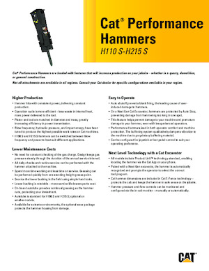 Martelli demolitori idraulici Caterpillar H120 S