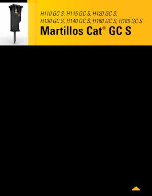 Martelli demolitori idraulici Caterpillar H140GC S 