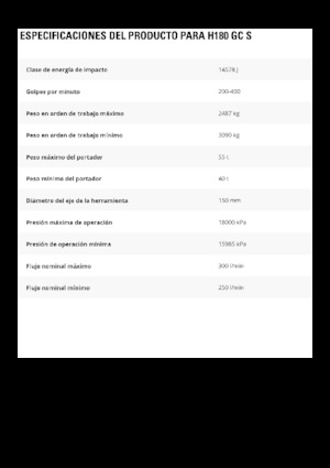 Martelli demolitori idraulici Caterpillar H180GC S 