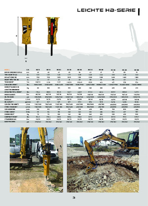 Martelli demolitori idraulici OSA Demolition Equipment HB 1500