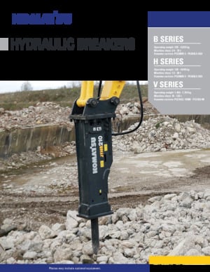 Martelli demolitori idraulici Komatsu JMHB 460H-1