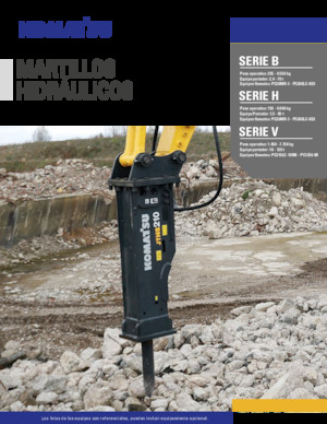 Martelli demolitori idraulici Komatsu JMHB 460H-1