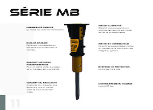 Martelli demolitori idraulici OSA Demolition Equipment MB 35