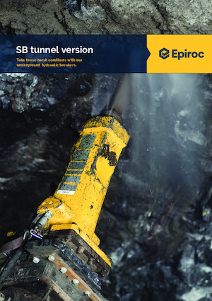 Martelli demolitori idraulici Epiroc SB 202 T
