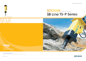 Martelli demolitori idraulici Soosan SB157 TS-P