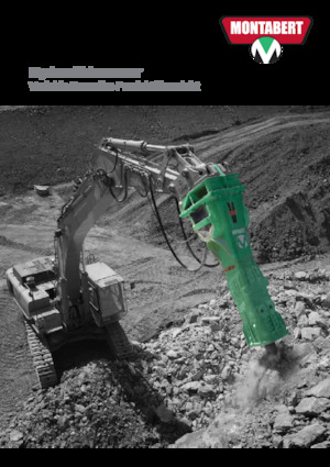 Martelli demolitori idraulici Montabert V55 