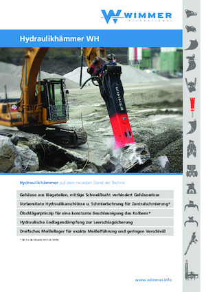Martelli demolitori idraulici WIMMER WH 10