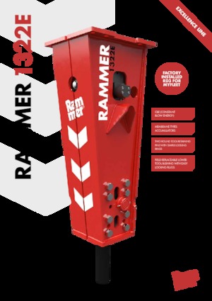 Martelli demolitori idraulici Rammer 1322E