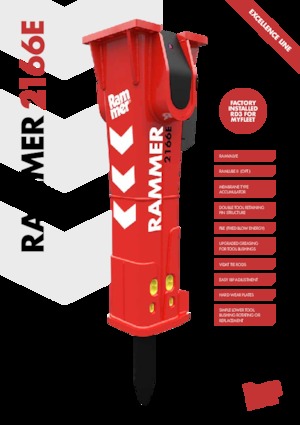 Martelli demolitori idraulici Rammer 2166E