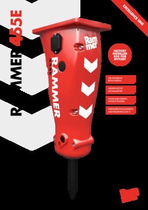 Martelli demolitori idraulici Rammer 455E