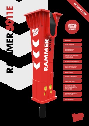 Martelli demolitori idraulici Rammer 5011E