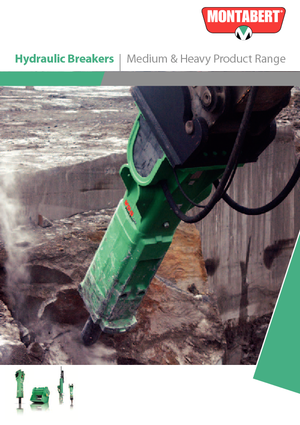 Martelli demolitori idraulici Montabert V 1200