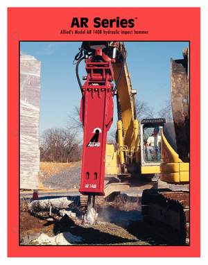 Martelli demolitori idraulici Allied AR 140 B
