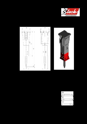 Martelli demolitori idraulici Steck B 12