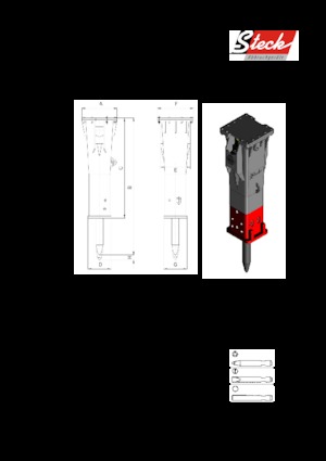 Martelli demolitori idraulici Steck B 17