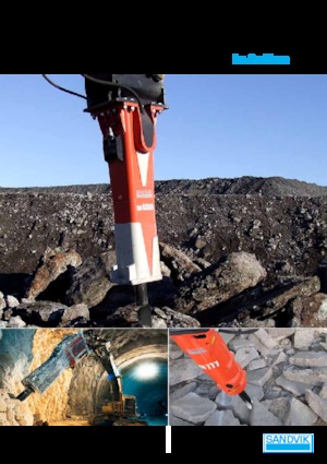 Martelli demolitori idraulici Sandvik BR 825