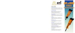 Martelli demolitori idraulici BTi BXR50