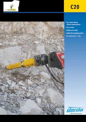 Martelli demolitori idraulici Darda C20 V