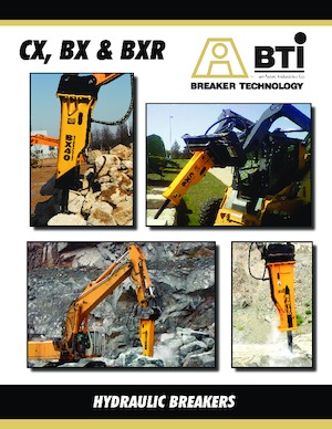 Martelli demolitori idraulici BTi CX4