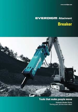 Martelli demolitori idraulici Everdigm EHB25 SA