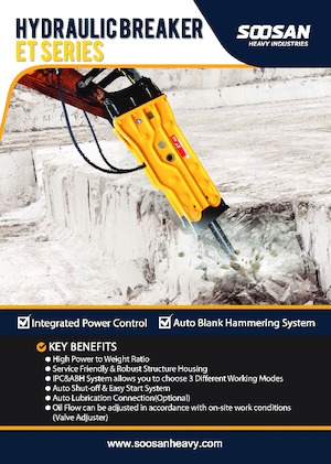 Martelli demolitori idraulici Soosan ET200 