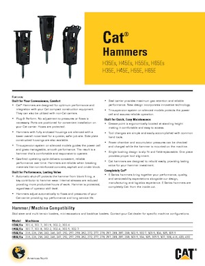 Martelli demolitori idraulici Caterpillar H45E