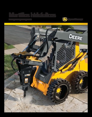 Martelli demolitori idraulici John Deere Construction HH80C