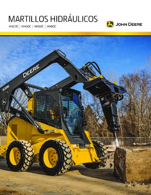 Martelli demolitori idraulici John Deere Construction HH80C