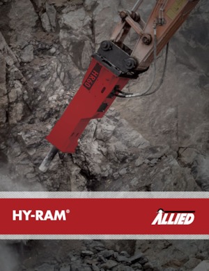 Martelli demolitori idraulici Allied HR33