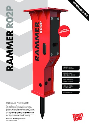 Martelli demolitori idraulici Rammer R02P