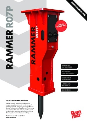 Martelli demolitori idraulici Rammer R07P