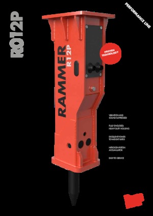 Martelli demolitori idraulici Rammer R12P