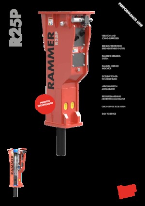 Martelli demolitori idraulici Rammer R45P