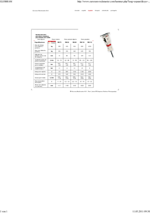 Martelli demolitori idraulici Globram RM 115
