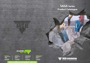 Martelli demolitori idraulici MSB SAGA 50H