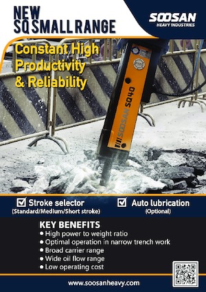 Martelli demolitori idraulici Soosan SQ50