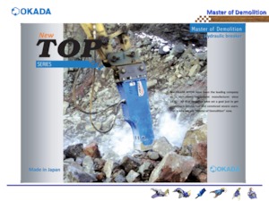 Martelli demolitori idraulici Okada TOP203B 