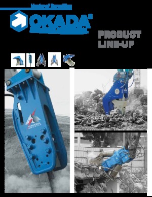 Martelli demolitori idraulici Okada TOP300 