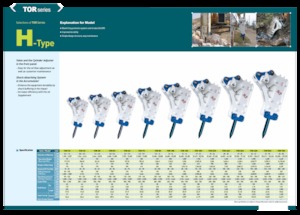 Martelli demolitori idraulici Komac TOR 70H