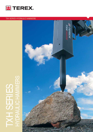 Martelli demolitori idraulici Terex TXH 1400 S