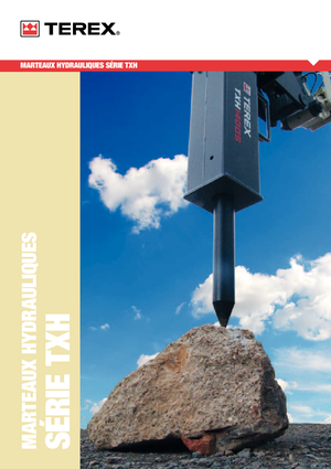 Martelli demolitori idraulici Terex TXH 1400 S