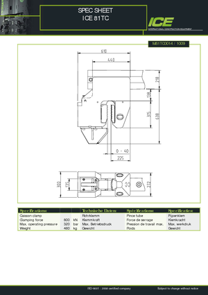 Pinze demolitrici idrauliche ICE 81 TC