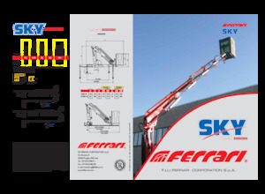 Gru per autocarro idrauliche Ferrari® 058D A4 