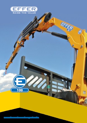 Gru per autocarro idrauliche Effer 100 3S
